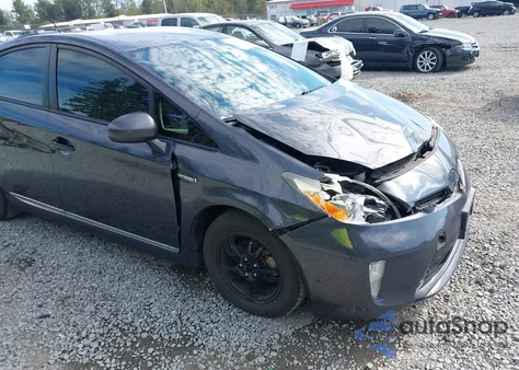 2012 Toyota Prius Two из США, поврежденный, VIN JTDKN3DU6C5392630